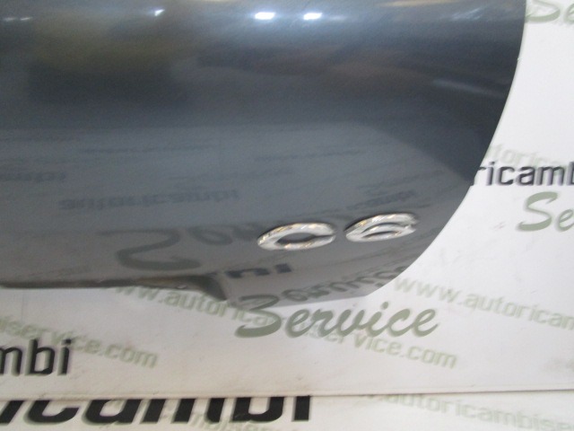 860685 PORTELLONE COFANO POSTERIORE BAULE CITROEN C6 2.7 D 150KW AUT 4P (2008) RICAMBIO USATO 