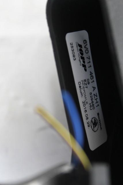 6V0711461A LEVA FRENO DI STAZIONAMENTO A MANO SKODA FABIA 1.0 B 44KW 5M 5P (2016) RICAMBIO USATO